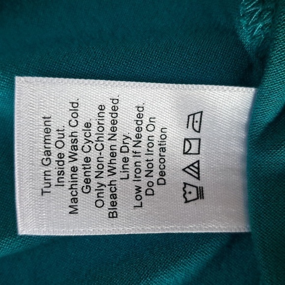 Coldwater Creek Women's Long Sleeve Top Ruffle Neck Detail Sz Small Misses 6-8 - Picture 5 of 11